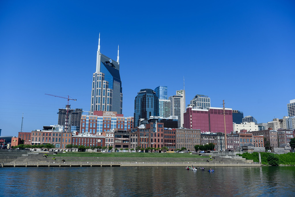 Nashville riverfront