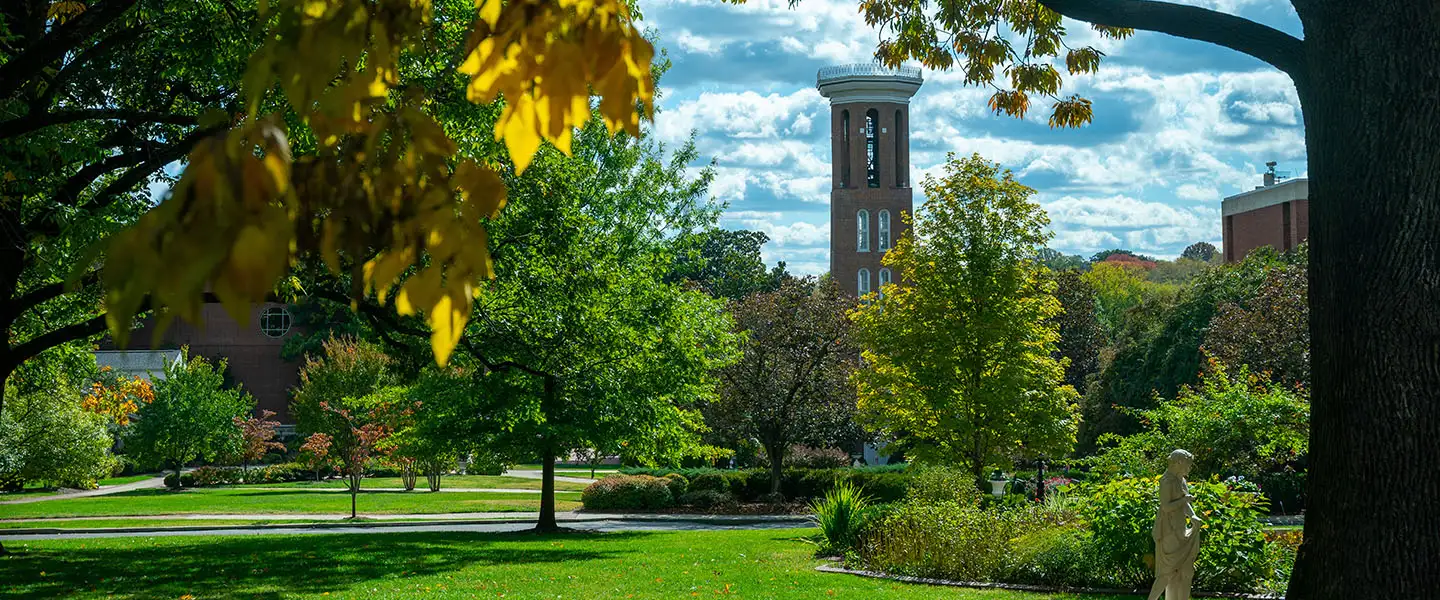 A photo of Belmont's Bell Tower