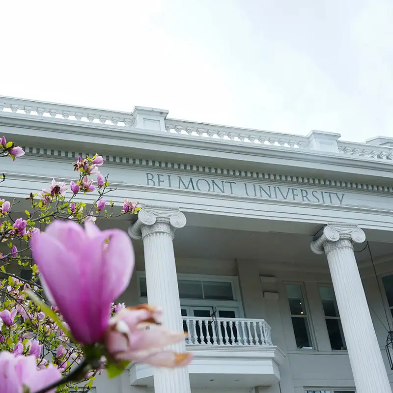 The front of Freeman Hall