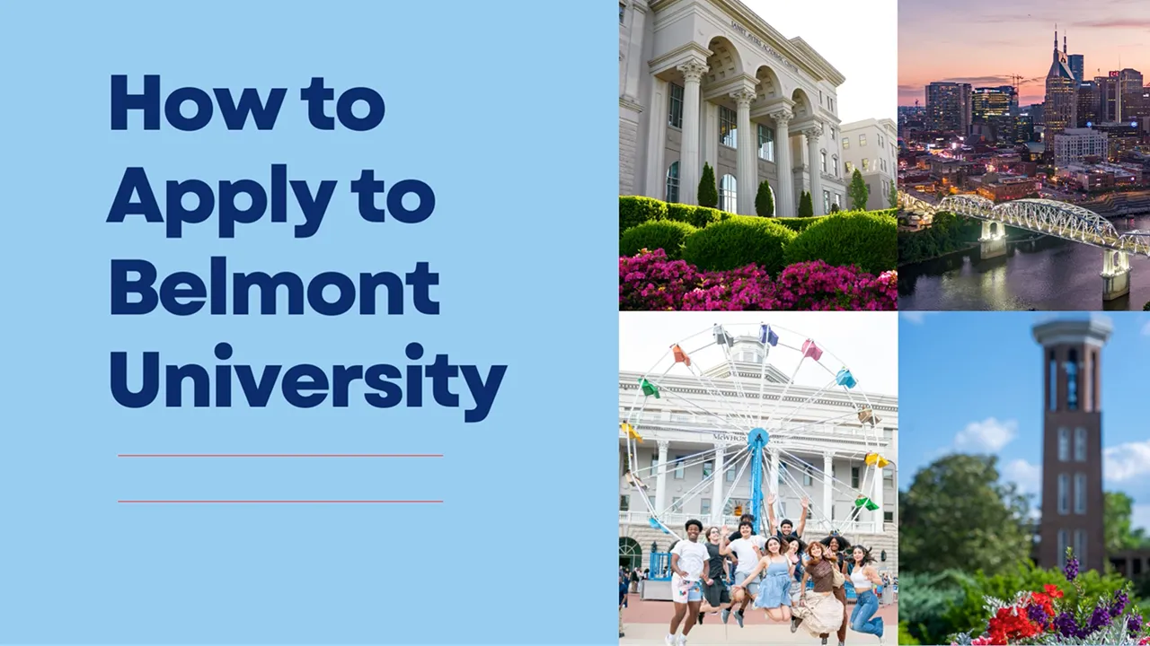 How to Apply to Belmont University