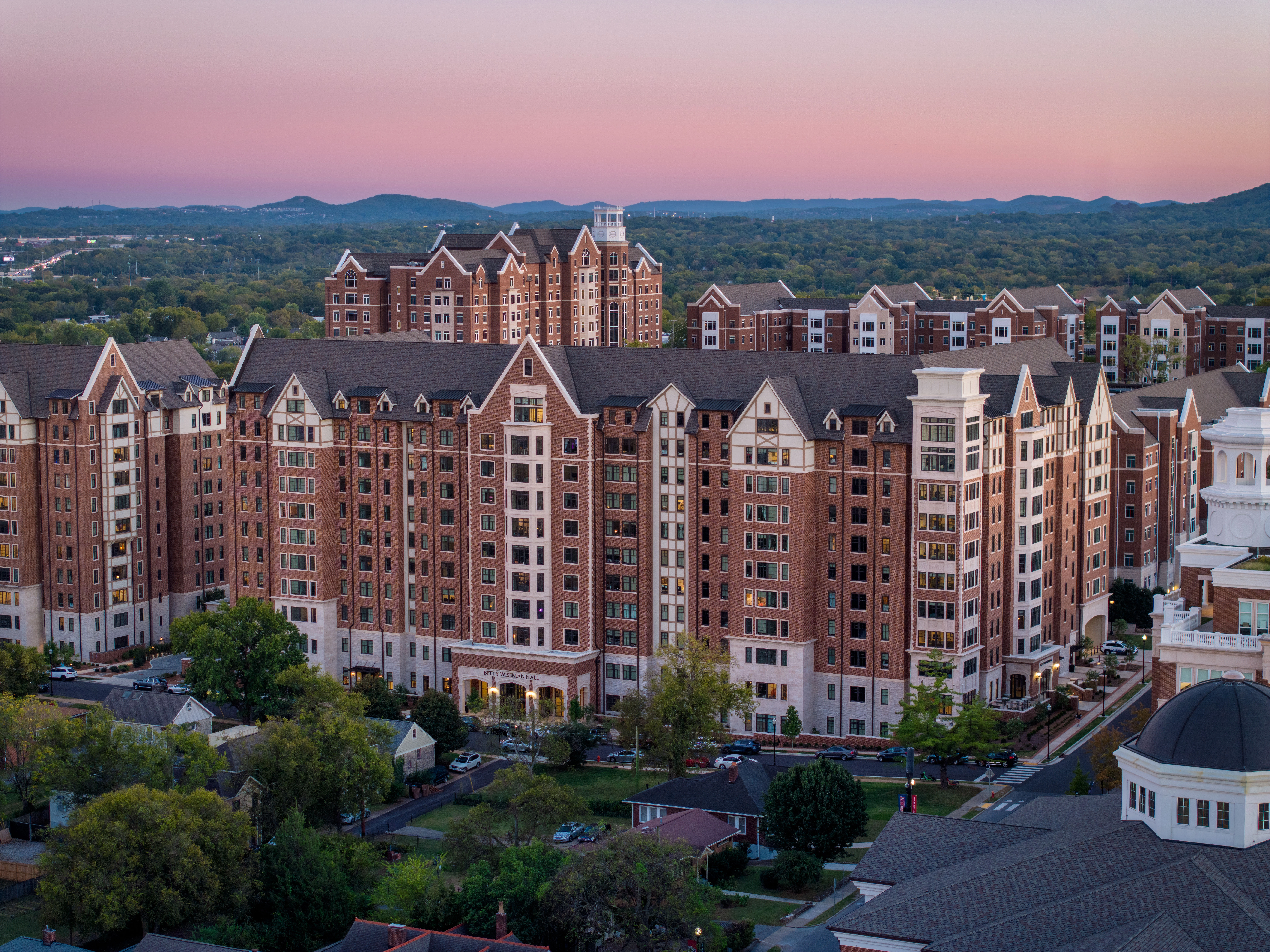 View of Wiseman Hall
