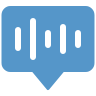 Speech bubble icon