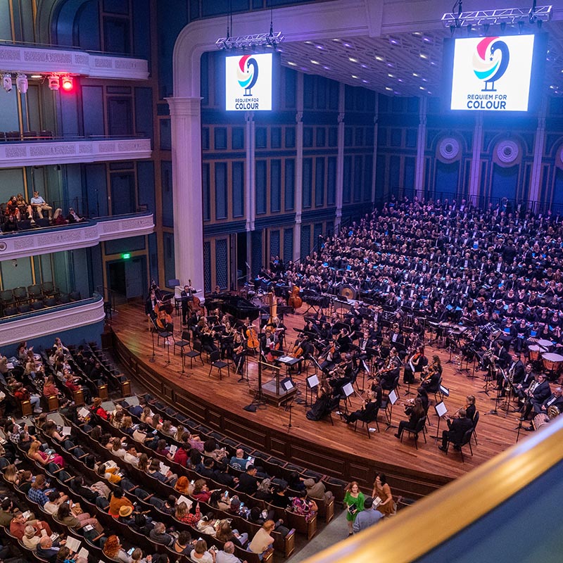 Requiem for Colour in the Fisher Center