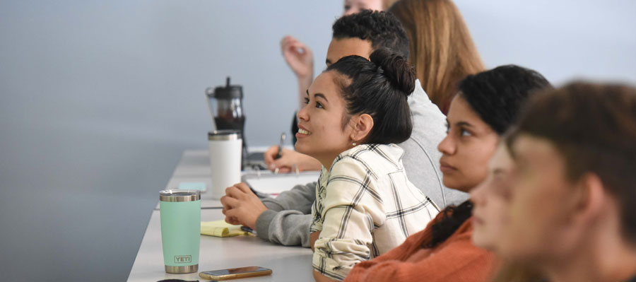 Honors Students in Classroom