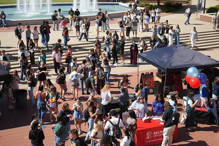 Students Gather In Freedom Plaza for It Must Be Wednesday, Zach Watkins