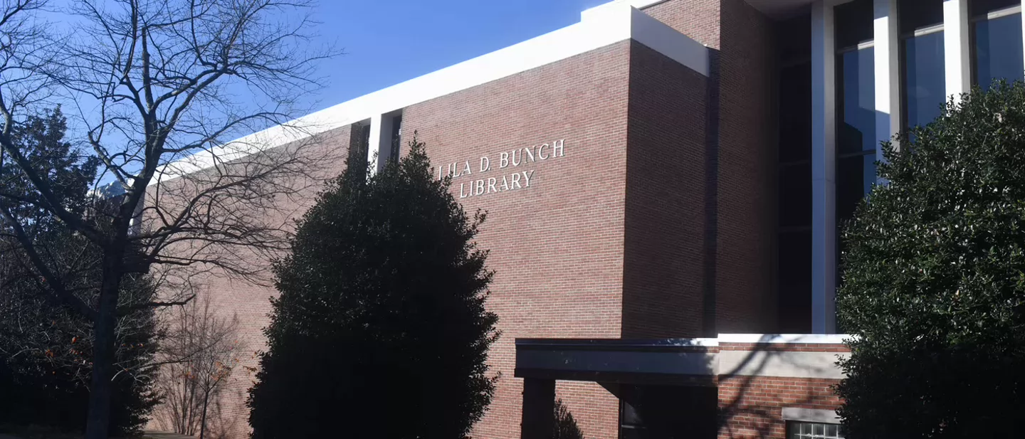 Lila D. Bunch Library exterior