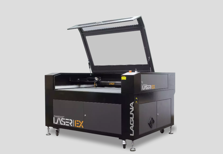 image of laguna laser cutter on white background