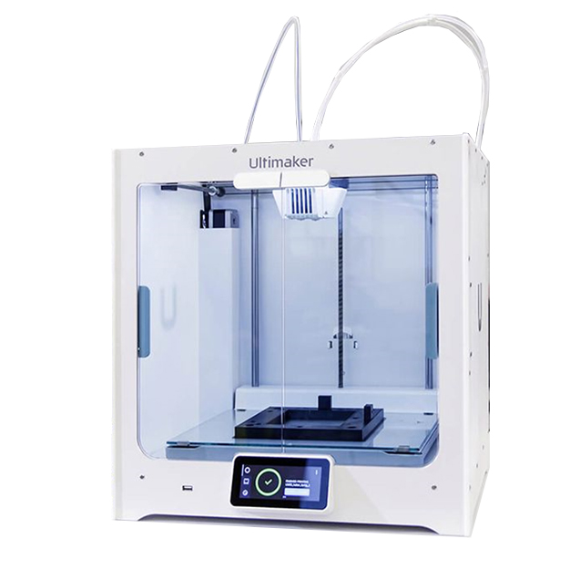 Image of a 3D printer on white background