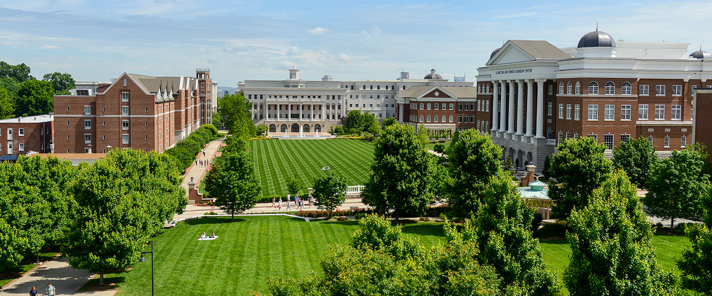 Belmont's south lawn