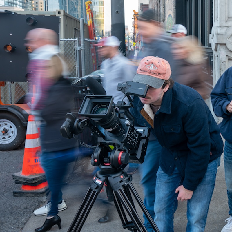 film student in downtown nashville