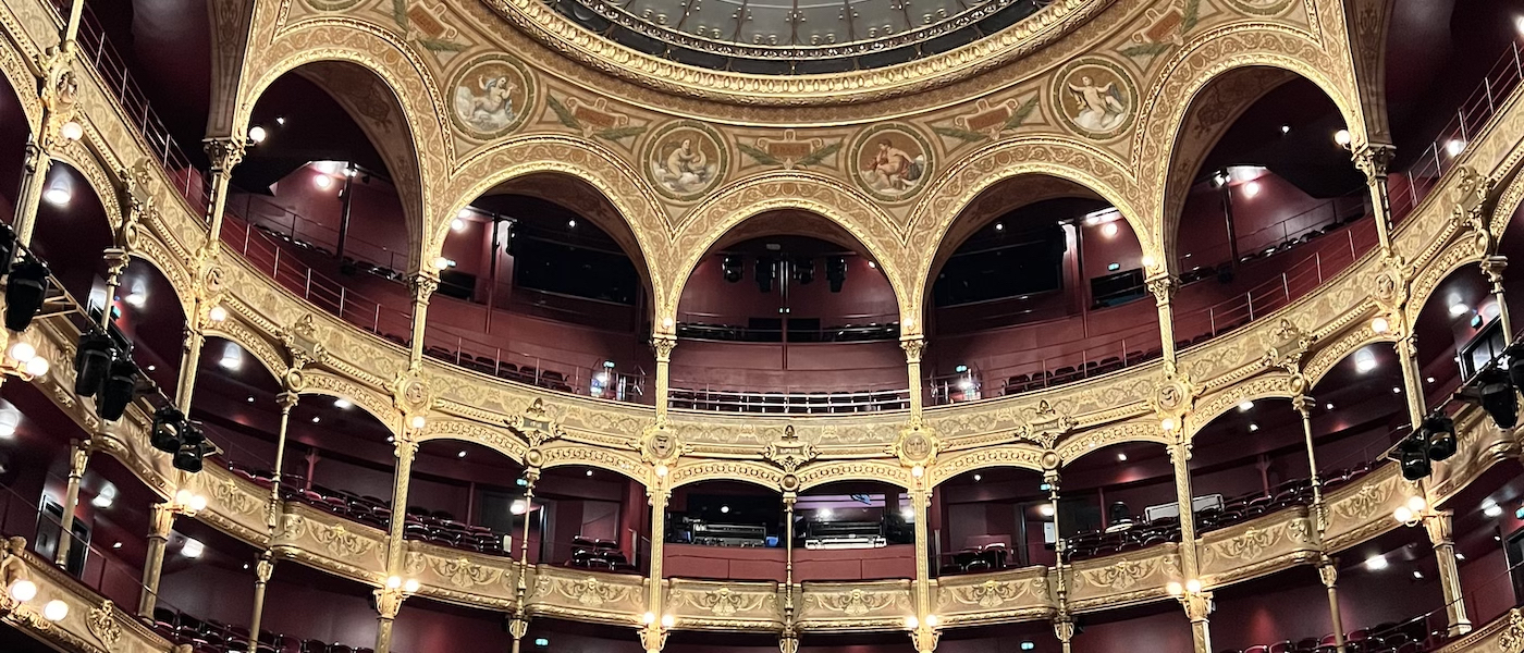 performance hall view from stage