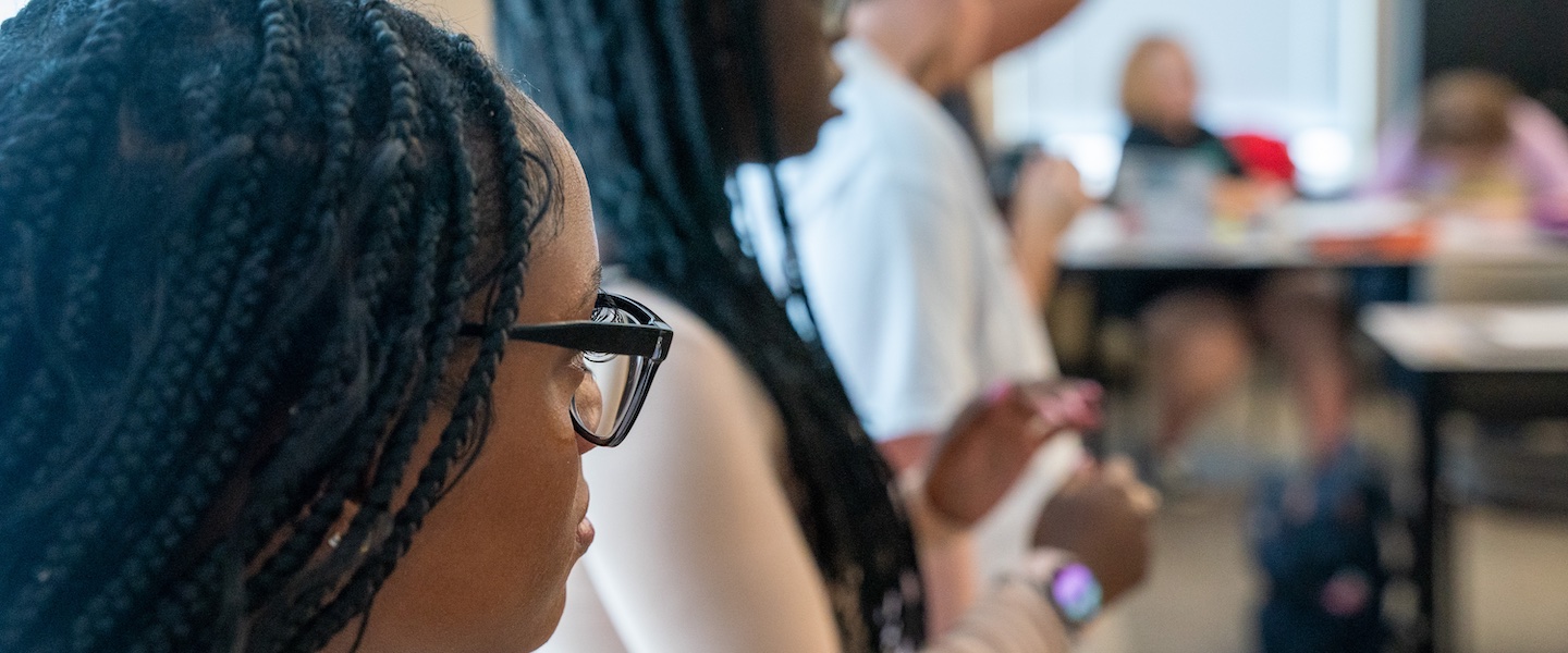 Belmont University special education students in classroom