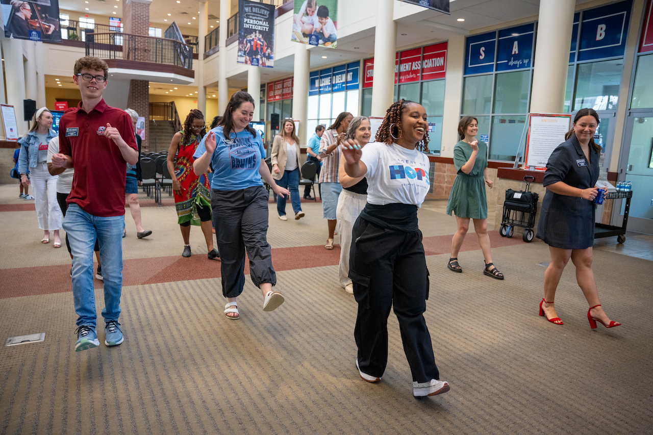 People dancing