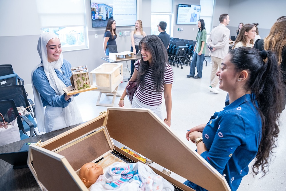 Students present their designs