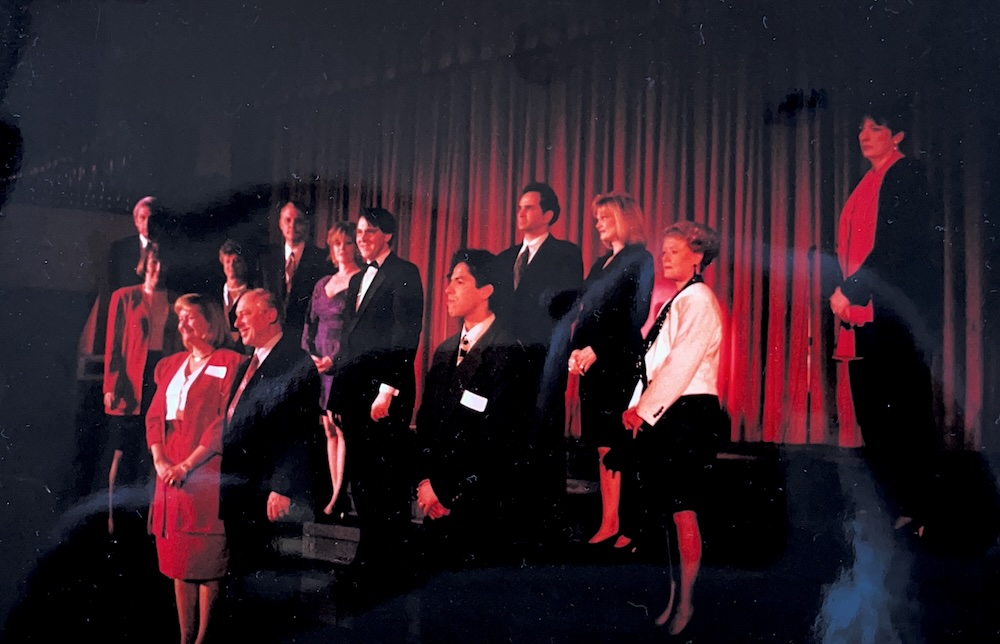 historic photo of FAB members