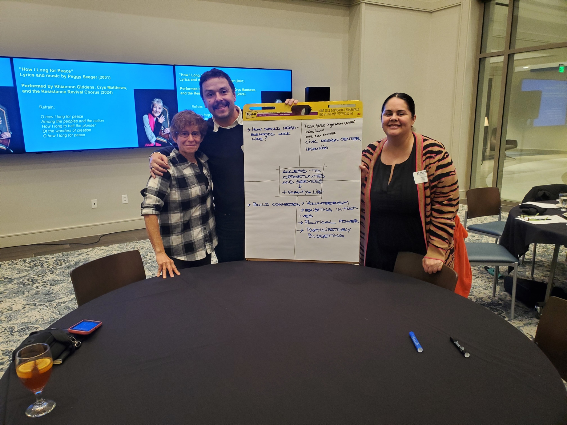 Students, faculty and partners at the kickoff