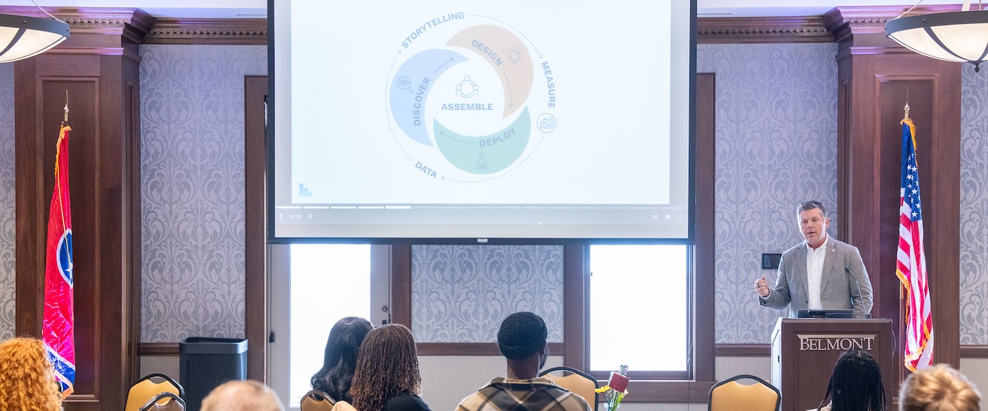 Tom Baldwin speaks at launch event