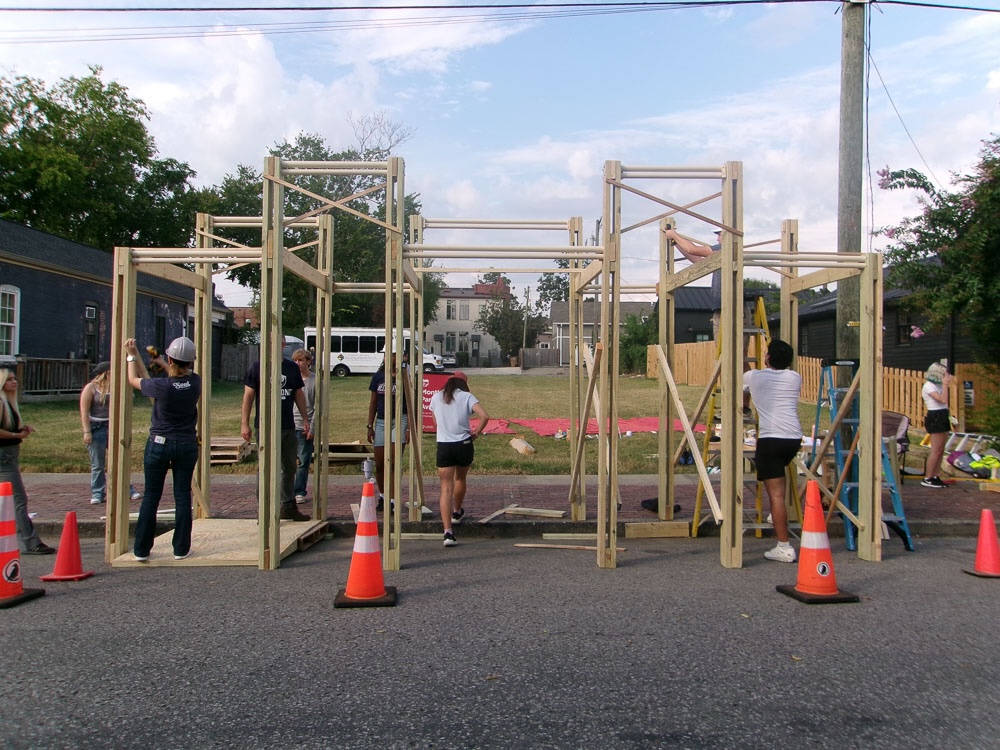 parklet comes to life in Germantown