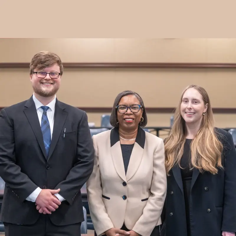 Nick Hayden, Dr. Tracey Carter, Catharine Fennell
