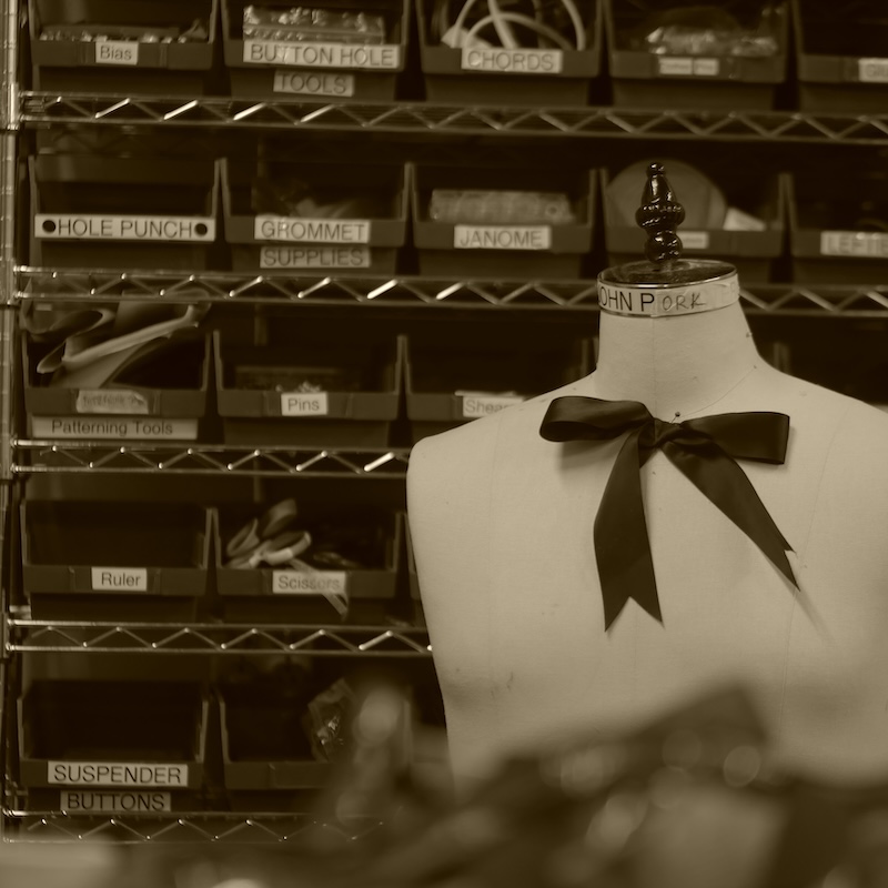 a costume design space