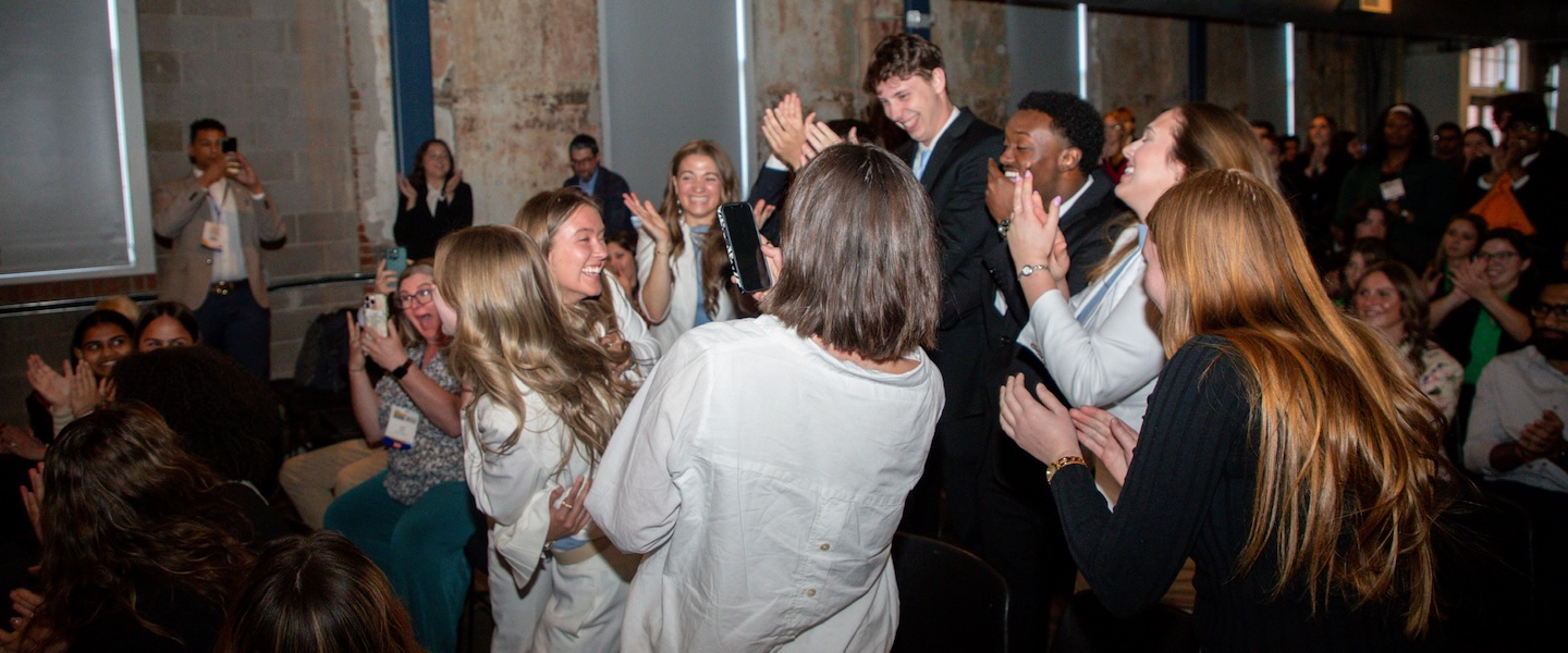Enactus team celebrates at national Expo