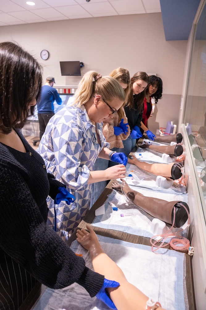 HEALS students at orientation