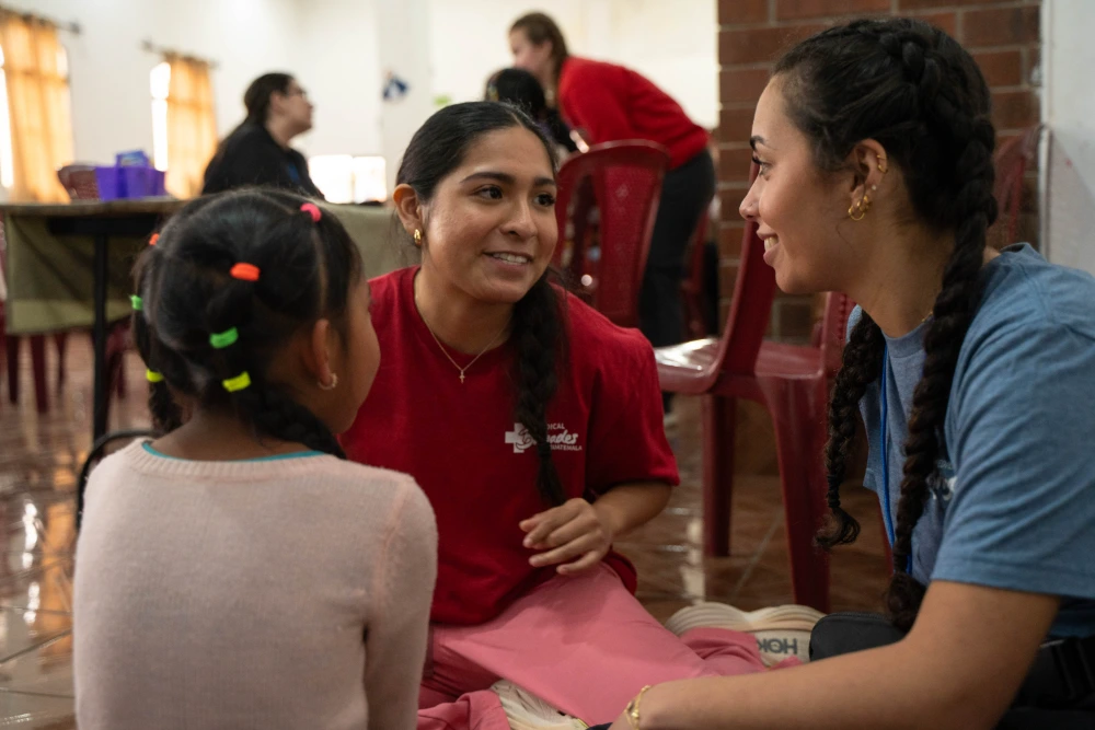 Students working to educate locals about healthcare