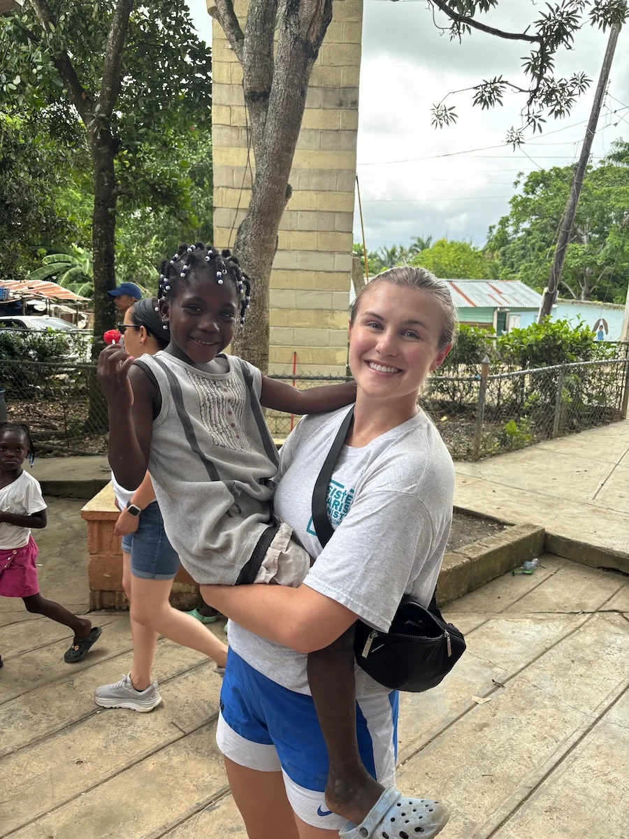 Bing on mission trip in the DR 