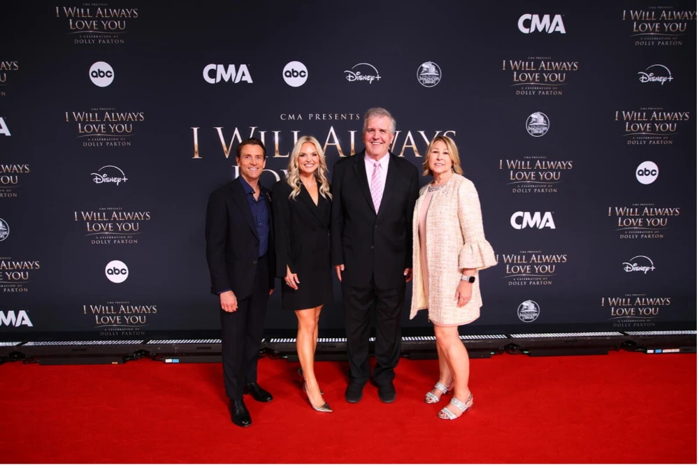 Jeff Conyers, Brittany Schaffer, Dr. Greg Jones and Sarah Trahern 