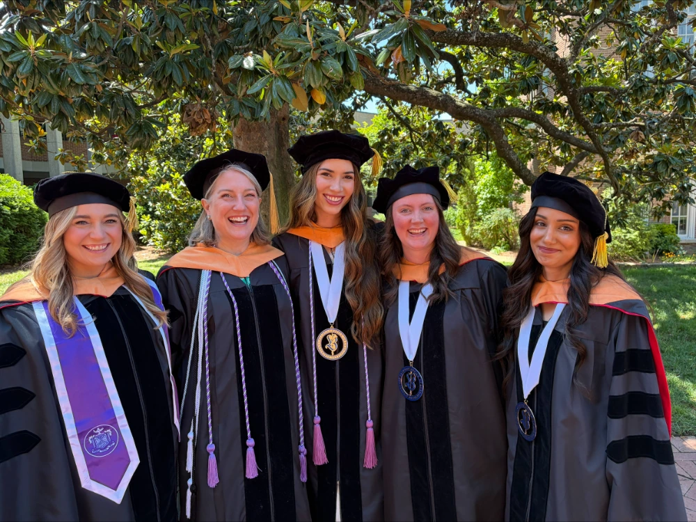 Karlee with her L&I cohort at graduation 
