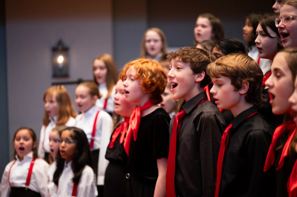 The Children's Choir performing