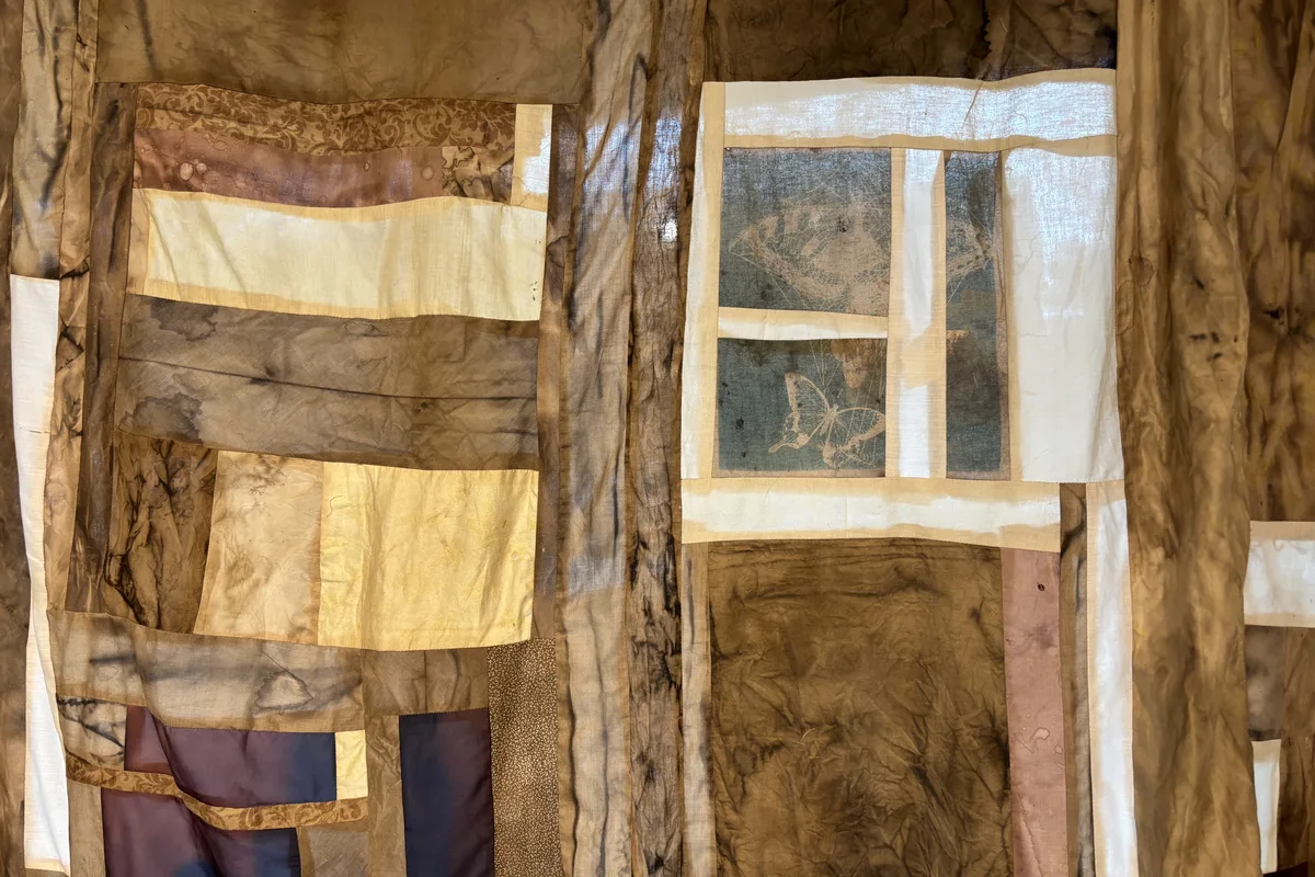 close up photo of an art piece