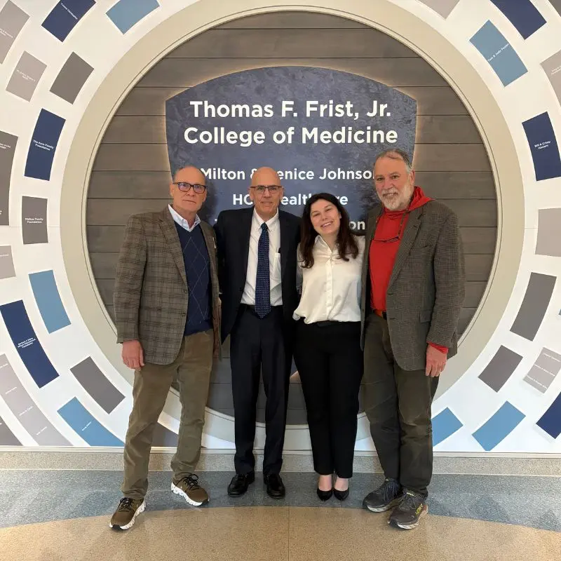 Marcelina Puc with guest speakers