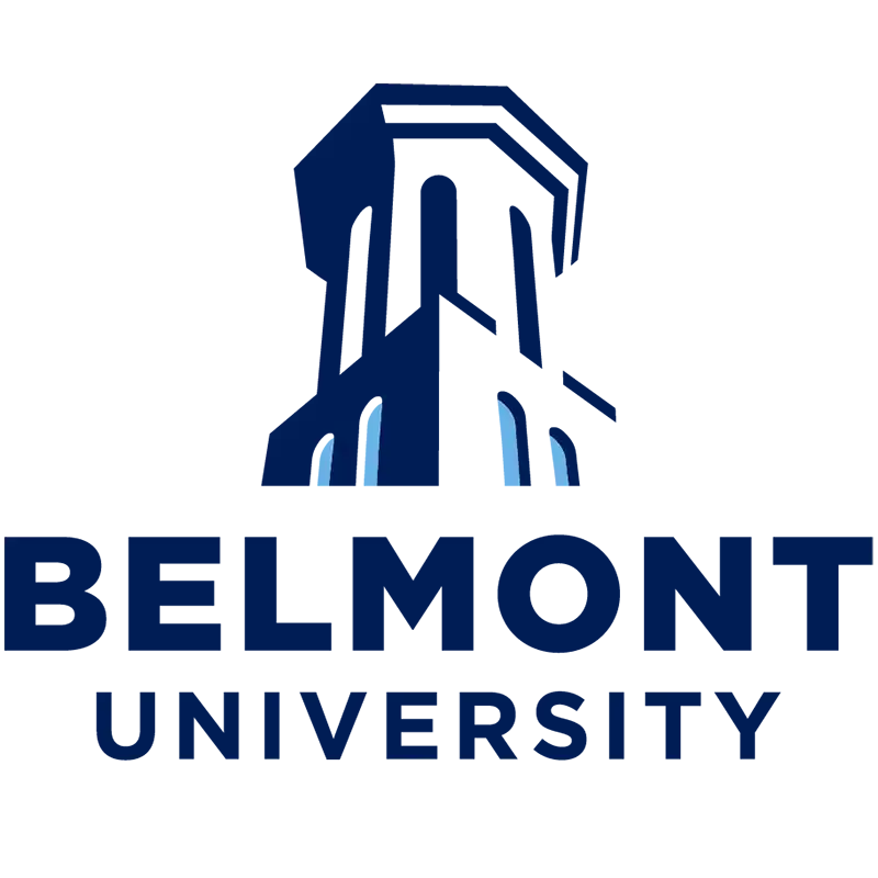 Belmont University Logo with the Belmont bell tower
