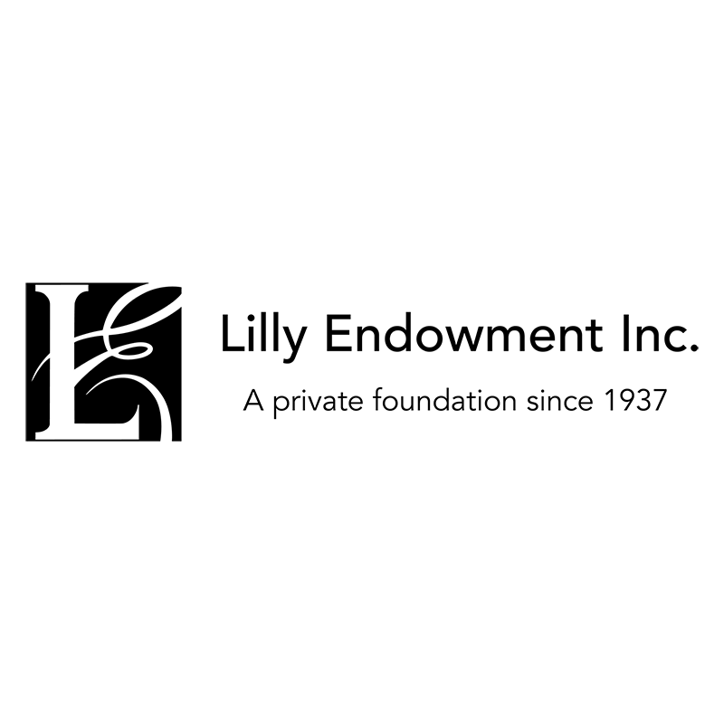 Lilly Endowment Inc. logo in black and white with stylized “L” design and accompanying wordmark.