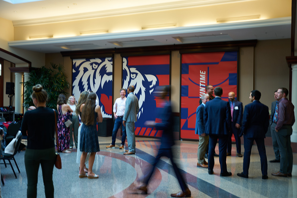 Maddox Grand Atrium during a athletics dinner