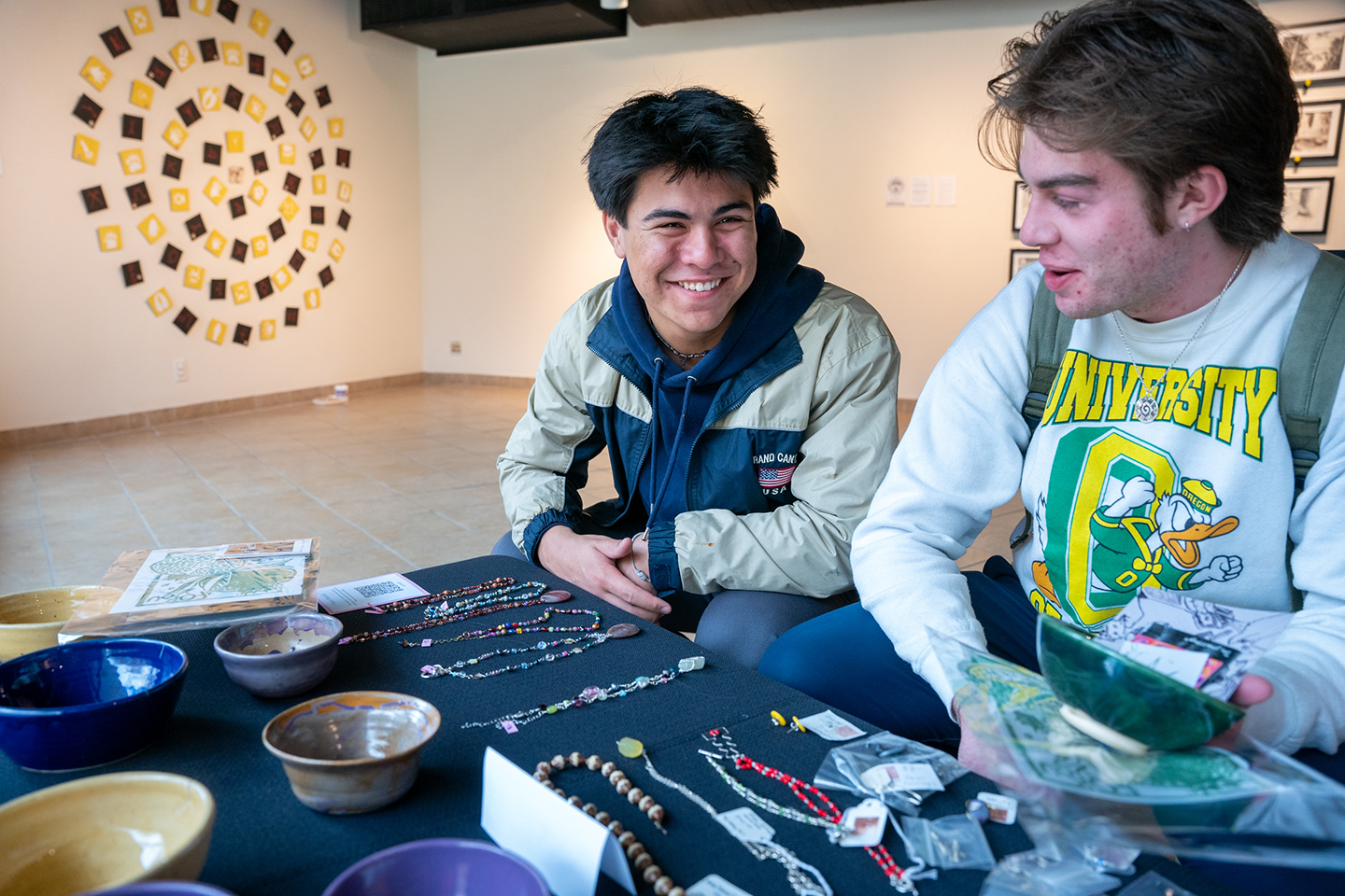 Students at Watkins Chili Bazaar Bowl